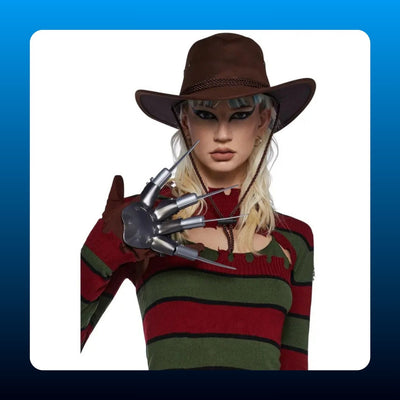 Striped Knit Horror Costume Dress