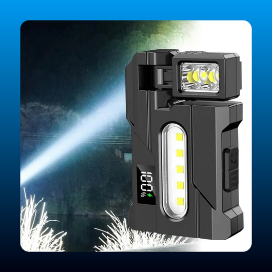 High Lumen Rechargeable Work Flashlight
