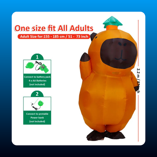 Adult Inflatable Capybara Costume