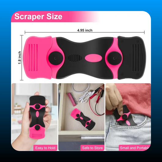 Cleaning Razor Scraper for Glass