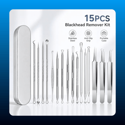 15-Piece Blackhead and Acne Removal Kit