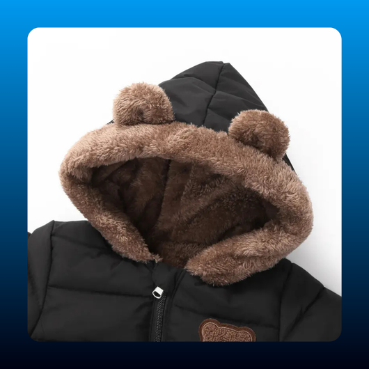 Hooded Bear Baby Snowsuit