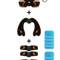 Power Booty Stimulator 2025 - Booty + Abs+ Arms + Legs + 10 Gel Pads