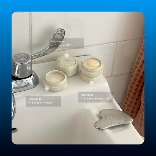 Magnetic Skincare Capsule Travel Set