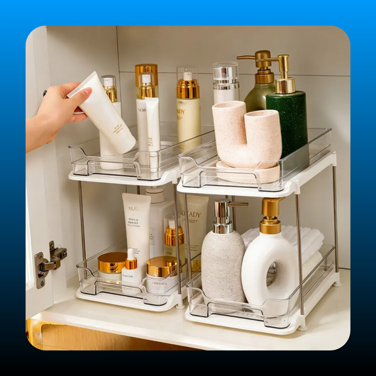 Two-Tier Multifunctional Under-Cabinet