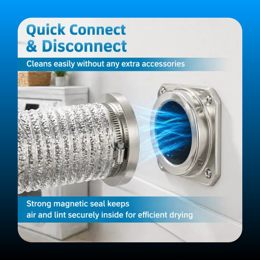 Magnetic Dryer Vent Connector Kit