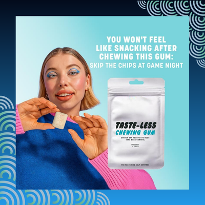 Anti Craving Taste-less Chewing Gum