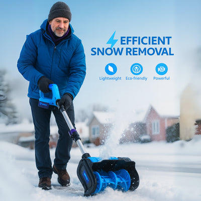 SnowJet – Cordless Portable Snow Blower