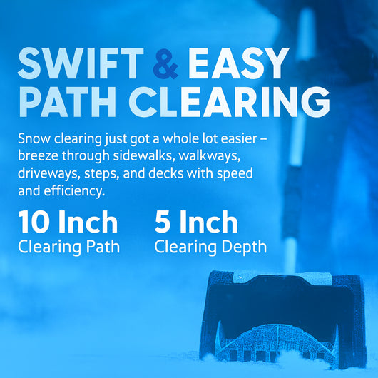 SnowJet – Cordless Portable Snow Blower