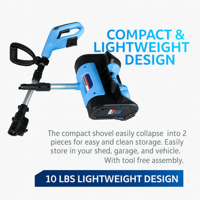 SnowJet – Cordless Portable Snow Blower