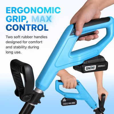 SnowJet – Cordless Portable Snow Blower