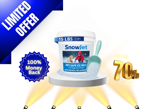 SnowJet  Pet-Safe Ice Melt