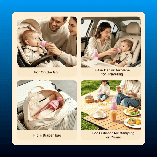 Silicone Baby Food Dispensing Spoon