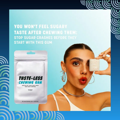 Anti Craving Taste-less Chewing Gum