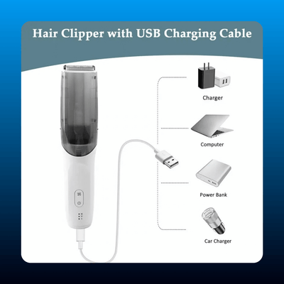 Vacuum Hair Clipper Kit