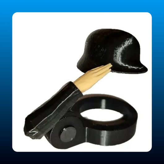 Soldier Salute Beer Bottle Helmets (3 Piece)