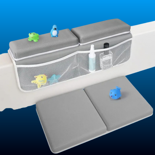 Baby Bath Kneeler and Elbow Rest Set