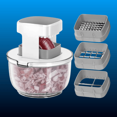 Multifunctional Vegetable Chopper with Bowl