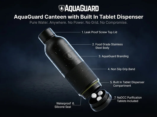AquaGuard Survival Canteen
