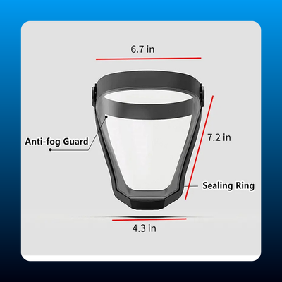 Clear Outdoor Dustproof Anti-Fog Mask