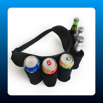 Beer and Drink Can Holster Belt