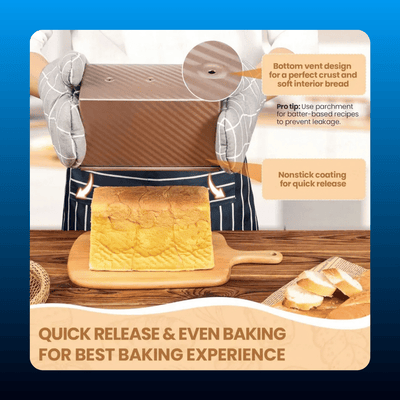 Pullman Loaf Pan with Lid
