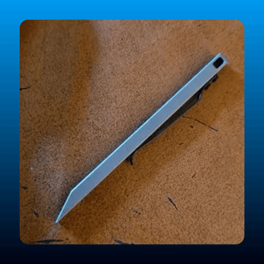 Stainless Steel Pocket Pry Tool