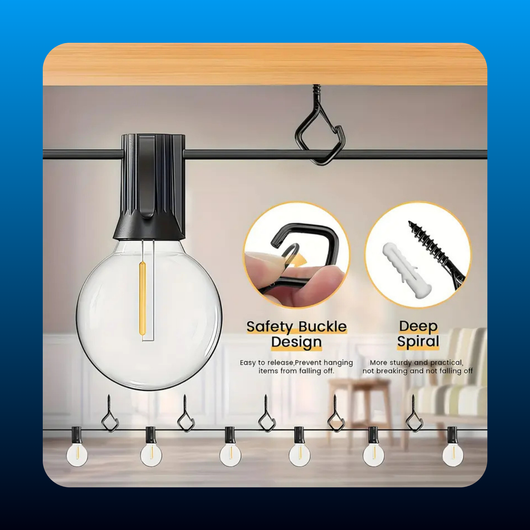 Safety Screw Eye Hooks