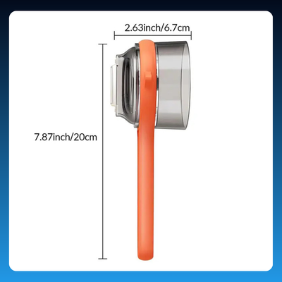 Peeling Knife with Peel Collector
