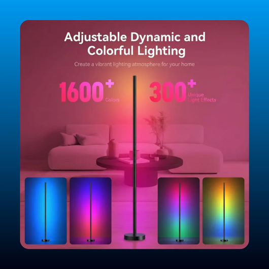 Smart RGB Corner Floor Lamp