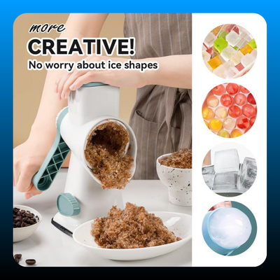 Hand Crank Plastic Ice Shaver
