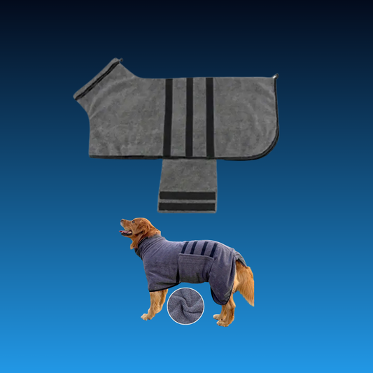 Quick Drying Adjustable Pet Bath Robe