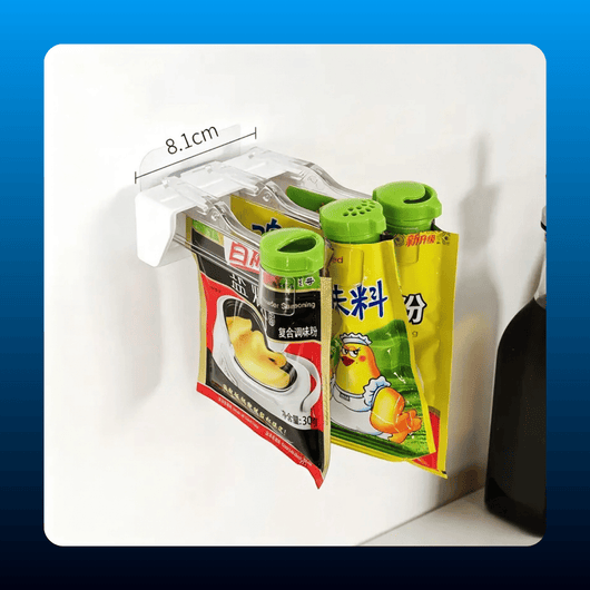 Wall Mounted Spice Bag Organizer