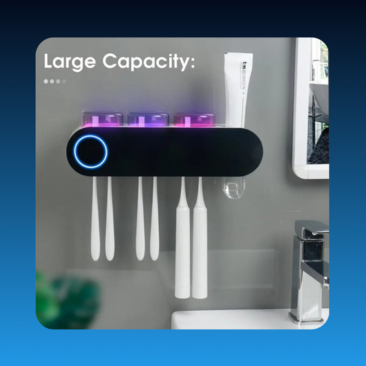 UV Disinfectant Toothbrush Holder