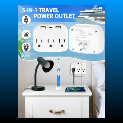 19-Piece Cruise Trip Essentials Kit