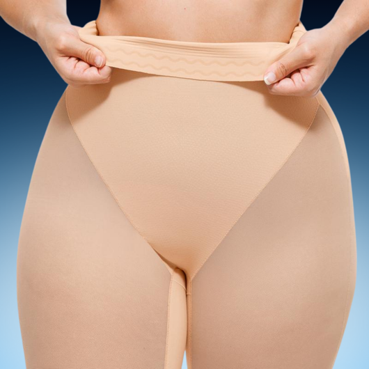 Plus Size High Waist Butt Lifting Capri Shapewear
