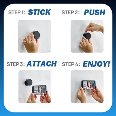 Multifunctional Vacuum Suction Phone Holder
