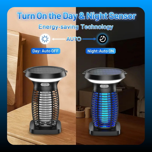 3 in 1 Waterproof Solar Bug Zapper