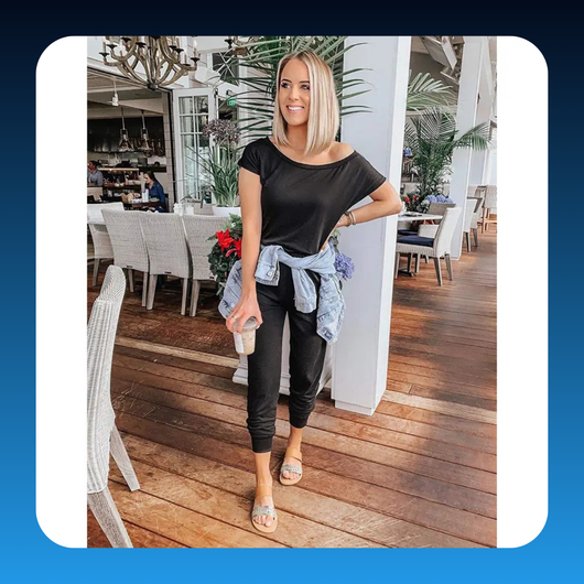 Women’s Plus Size Off-Shoulder Jumpsuit
