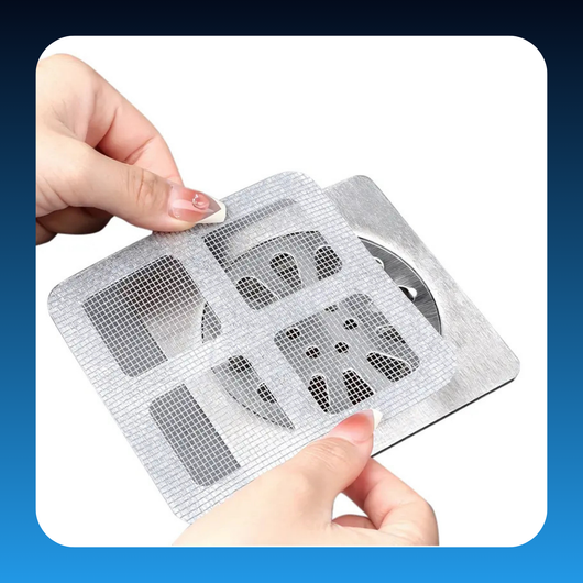 Disposable Shower Drain Cover Hair Catcher (12 Pack)