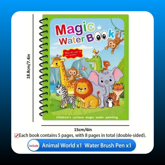 Reusable Magic Watercolor Book