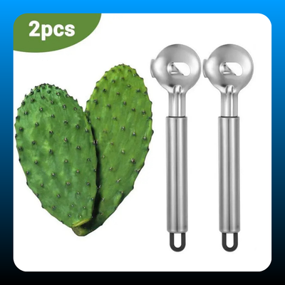 2 PCS Cactus Peeler Spoon