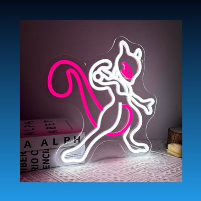 Cartoon Style LED Neon Wall Light