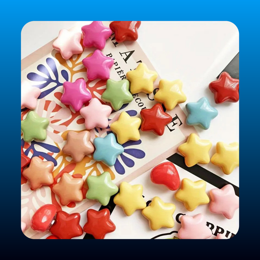 Star Shaped Refrigerator Magnet