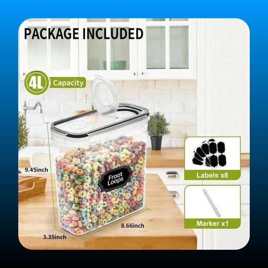 Cereal Containers Storage