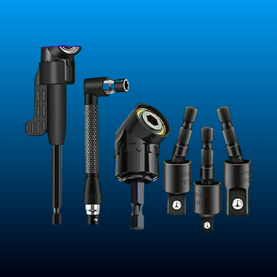 Right-Angle Drill Bit Accessory Set (6 Pieces)