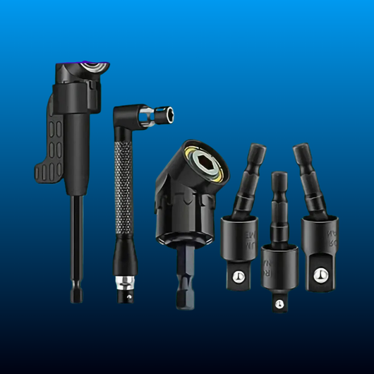 Right-Angle Drill Bit Accessory Set (6 Pieces)