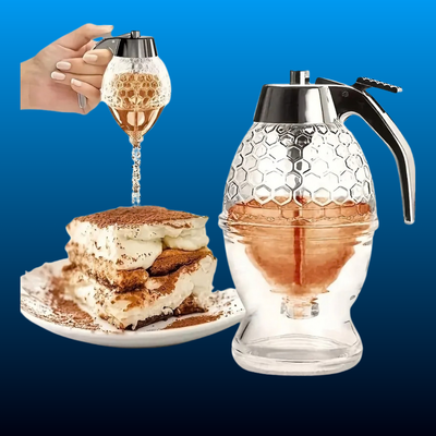 Honey Dispenser with Storage Rack