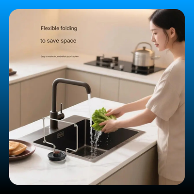Suction Sink Strainer Holder with 50Pcs Food Catcher Filters