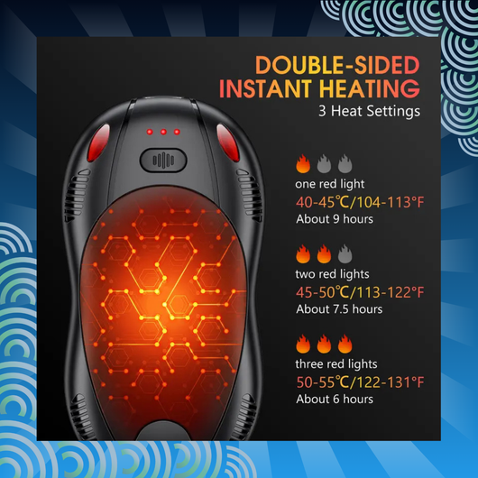 Rechargeable Magnetic Hand Warmers
